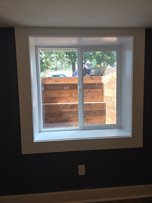 Timber Window Well Installation in Denver, Colorado
